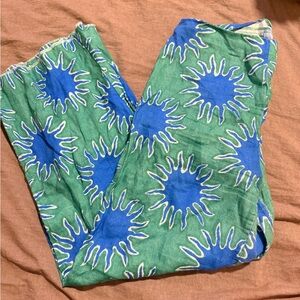 Summer Linen Pants Set